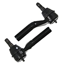 Front, Driver and Passenger Side, Outer Tie Rod End, OE Design, Motorcraft OE Replacement