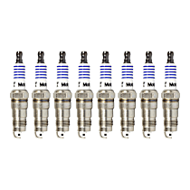 Spark Plug, Gap: .050, Replaces SP-409, Type - Standard Service Plg, Set of 8, 8 Cyl 5.0L - 