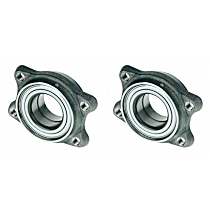 2-Wheel Set Front, Driver and Passenger Side Wheel Hub, Bearing included, Problem Solver Series  Includes (2) Wheel Hub - Front, Driver and Passenger Side