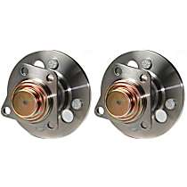 Wheel Hub, All Wheel Drive, AWD, 5 Lugs, With Bearing, Problem Solver Series