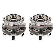 SET-MO513443-2 Wheel Hub, 5 Lugs, With Bearing,, Problem Solver Series