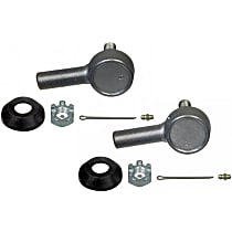 SET-MOES2010R Front, Driver and Passenger Side, Outer Tie Rod End