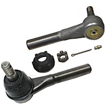 Front, Driver and Passenger Side, Outer Tie Rod End - Front, Driver and Passenger Side, Outer