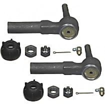 Front, Driver and Passenger Side, Outer Tie Rod End - Front, Driver and Passenger Side, Outer