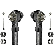 SET-MOES2814RL Front, Driver and Passenger Side, Outer Tie Rod End