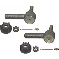 SET-MOES2847RT-F Front, Driver and Passenger Side, Outer Tie Rod End