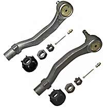 Front, Driver and Passenger Side, Outer Tie Rod End, FWD