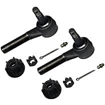 SET-MOES314RL-F Front, Driver and Passenger Side, Outer Tie Rod End