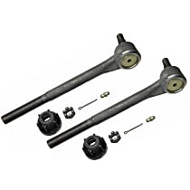 SET-MOES333RL-F Front, Driver and Passenger Side, Outer Tie Rod End