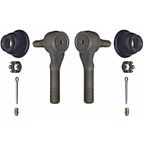 SET-MOES352R Front, Driver and Passenger Side, Outer Tie Rod End