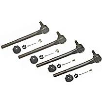 SET-MOES403R Front, Driver and Passenger Side, Inner and Outer Tie Rod End