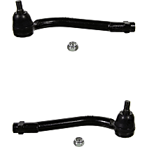 SET-MOES800035 Tie Rod End - Front, Driver and Passenger Side, Outer