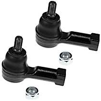 Front, Driver and Passenger Side, Outer Tie Rod End -  - Front, Driver and Passenger Side, Outer