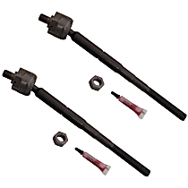 Front, Driver and Passenger Side, Inner Tie Rod End, With Electric Steering Gear - Front, Driver and Passenger Side, Inner