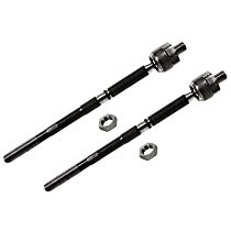 SET-MOEV80665-F Front, Driver and Passenger Side, Inner Tie Rod End