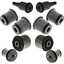 SET-MOK200270 Front, Upper and lower, Frontward and Rearward Arm Control Arm Bushing, Set of 7