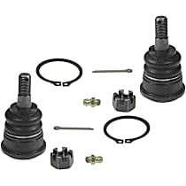 SET-MOK500041-F Front, Driver and Passenger Side, Upper Ball Joint