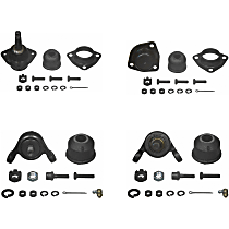 SET-MOK6034 Ball Joint - Front, Driver and Passenger Side, Upper and Lower