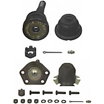 SET-MOK6117T-F Front, Driver and Passenger Side, Upper and Lower Ball Joint Problem Solver Series