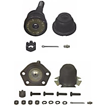 SET-MOK6117T Front, Driver and Passenger Side, Lower Ball Joint Problem Solver Series