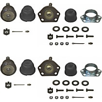 SET-MOK6141 Ball Joint - Front, Driver and Passenger Side, Upper and Lower