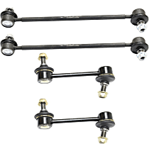 Front and Rear, Driver and Passenger Side Sway Bar Link, Problem Solver Series