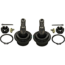 Front, Driver and Passenger Side, Lower Ball Joint, Problem Solver Series