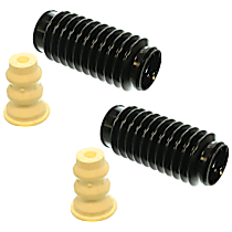 SET-MOK90461-2 Shock and Strut Boot - Black, Strut boot, Direct Fit, Set of 2
