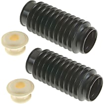 SET-MOK90462 Problem Solver Series Shock and Strut Boot - Black, Strut boot, Direct Fit, Set of 2