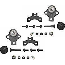 Front, Driver and Passenger Side, Lower Ball Joint, Problem Solver Series