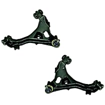 SET-MORK620211 Front, Driver and Passenger Side, Lower Control Arm, Moog R-Series