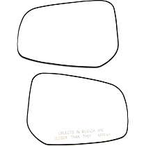 Mirror Glass Driver and Passenger Side, Non-Heated, No Blind Spot Feature, No Turn Signal Light