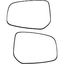Mirror Glass Driver and Passenger Side, Heated, No Blind Spot Feature, No Turn Signal Light