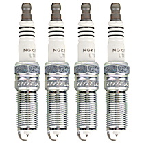 Spark Plug, Gap 0.036in, Set of 4, 4 Cyl 2.0L, Ruthenium HX Series - 
