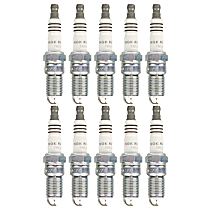 Spark Plug, Set of 10, 10, 6.8, Ruthenium HX Series