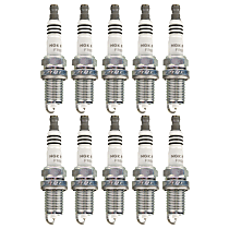 SET-NG95159-10 Spark Plug, Set of 10, Ruthenium HX Series
