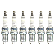 Spark Plug, Gap 0.042in, Set of 6, 6 Cyl 3.5L, Ruthenium HX Series - 