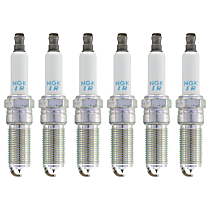 Spark Plug, Turbocharged, Gap 0.036 in.; OE Equivalent Design; 60,000 mi OE Mfr Recommended Service Interval, Set of 6, 3.6L, Laser Iridium Series - 