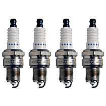 Spark Plug, Set of 4, 4 Cyl 2.5L, Double Platinum Series - 