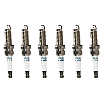 Spark Plug, Set of 6, 6 Cyl 3.0L, Iridium Long Life Series - 