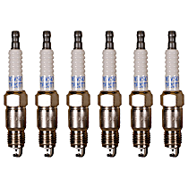 Spark Plug, Set of 6, Platinum TT Series