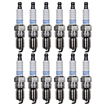 Spark Plug, Set of 12, 6 Cyl 3.0L, Platinum TT Series - 