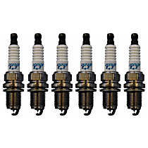 Spark Plug, Set of 6, 6 Cyl 3.0L, Iridium TT Series - 