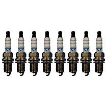 Spark Plug, Set of 8, 8 Cyl 4.3L, Iridium TT Series - 