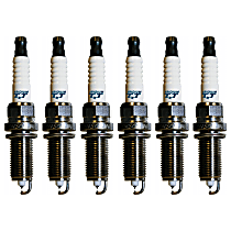 Spark Plug, Set of 6, 6 Cyl 3.0L, Iridium TT Series - 