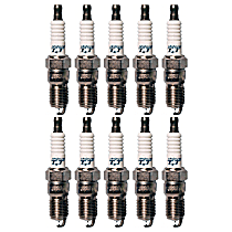 Spark Plug, Set of 10, 8 Cyl 5.0L, Iridium TT Series - 