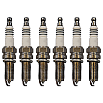 Spark Plug, Set of 6, 6 Cyl 3.5L, Iridium TT Series - 