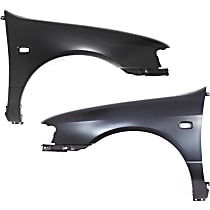 Front, Driver and Passenger Side Fenders, With turn signal light hole