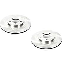 Brake Disc, Plain Surface, Vented, 5 Lugs, 3.0L 6Cyl, Autospecialty By Powerstop