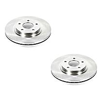 Brake Disc, Plain Surface, Vented, 5 Lugs, 294.64 mm, 2.0L 4Cyl, Autospecialty By Powerstop